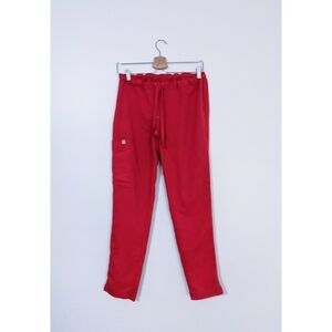 Figs Fuschia Pink Scrub Bottoms
